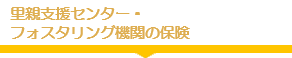 フォスタリング機関の保険